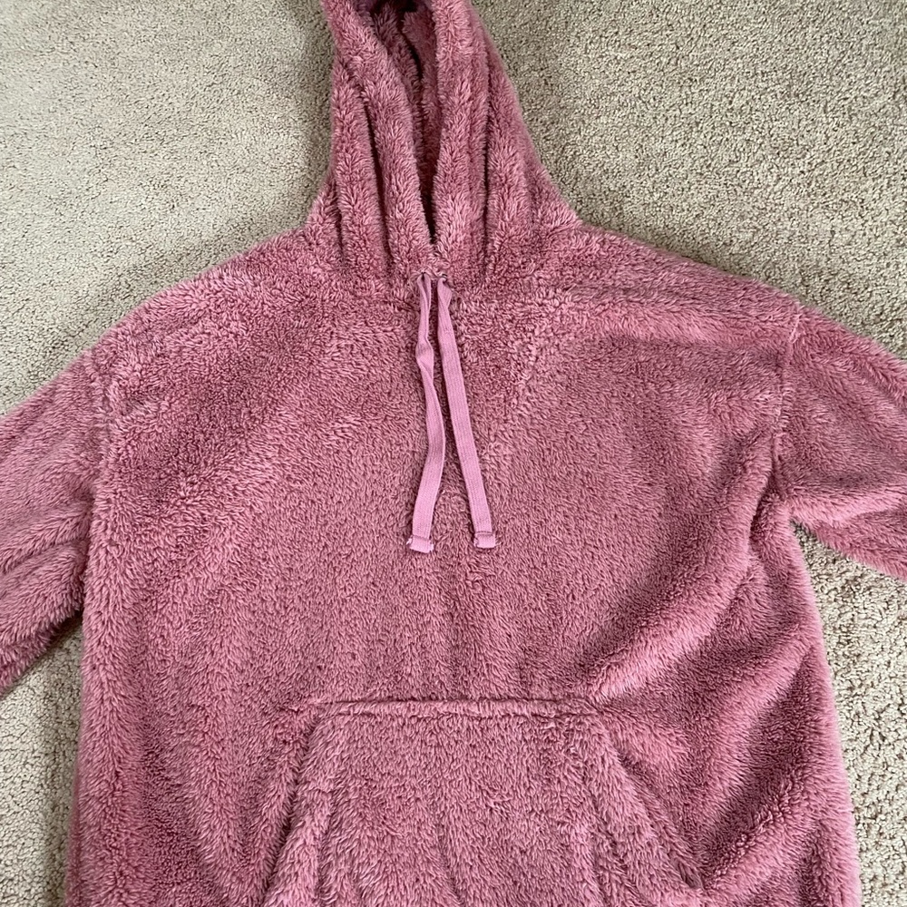 Fuzzy sweatshirt